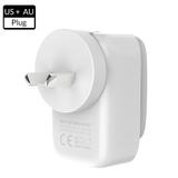 2 IN 1 USB Charger Adapter + LED Small Night Lamp